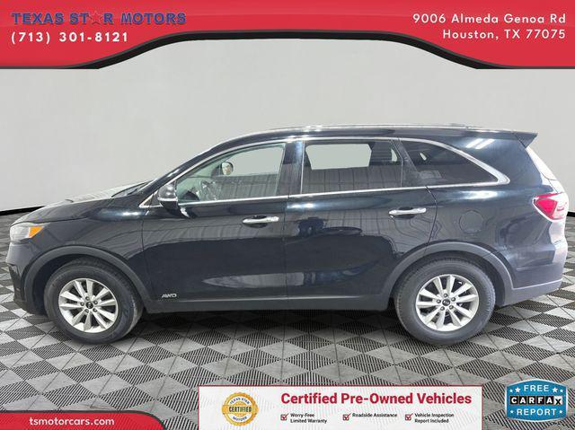 used 2019 Kia Sorento car, priced at $16,500