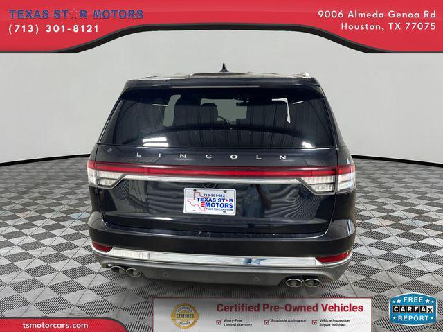 used 2020 Lincoln Aviator car, priced at $29,000