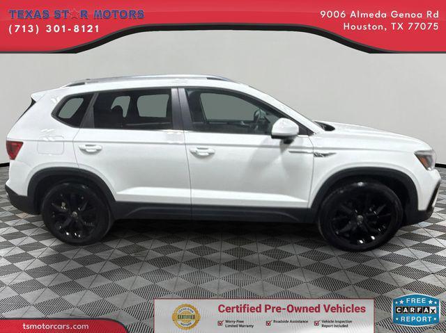 used 2022 Volkswagen Taos car, priced at $19,000
