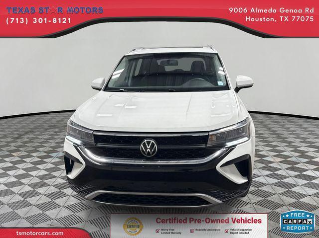 used 2022 Volkswagen Taos car, priced at $19,000