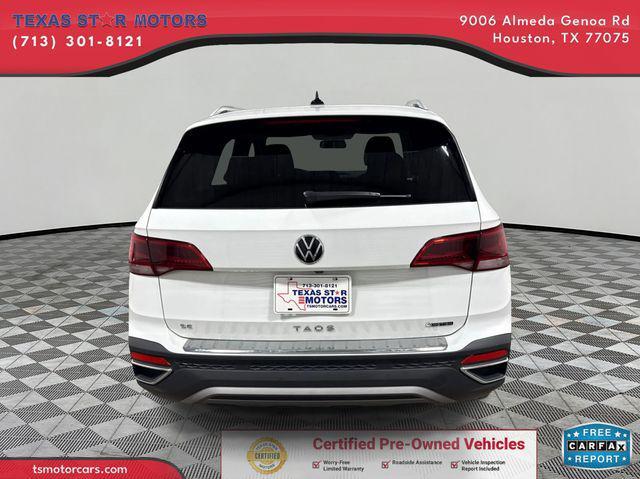 used 2022 Volkswagen Taos car, priced at $19,000