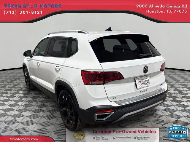 used 2022 Volkswagen Taos car, priced at $19,000