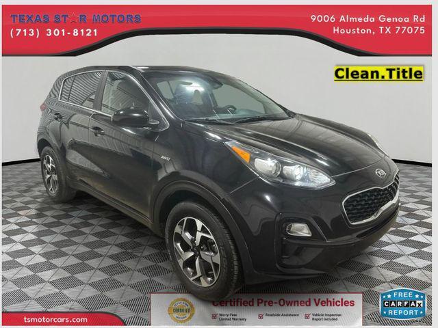 used 2021 Kia Sportage car, priced at $17,500