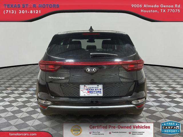 used 2021 Kia Sportage car, priced at $17,500