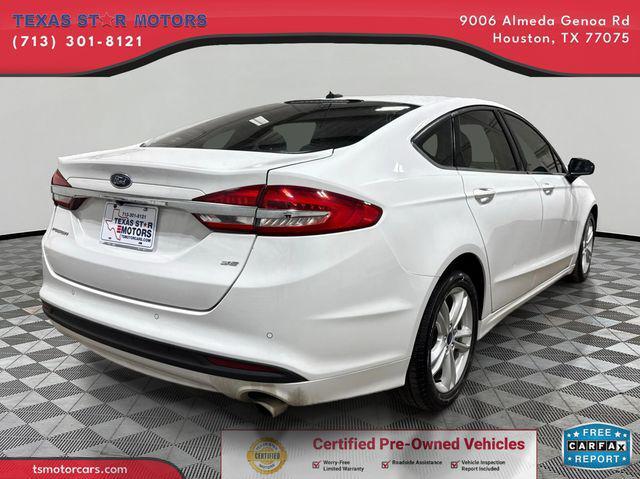 used 2018 Ford Fusion car, priced at $13,000