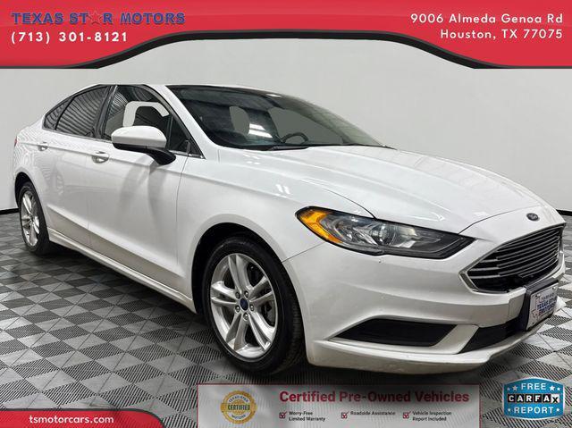 used 2018 Ford Fusion car, priced at $13,000