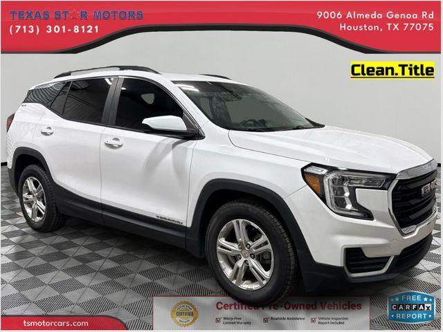 used 2022 GMC Terrain car, priced at $19,500