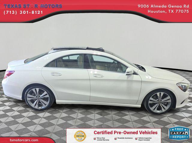 used 2019 Mercedes-Benz CLA 250 car, priced at $20,000