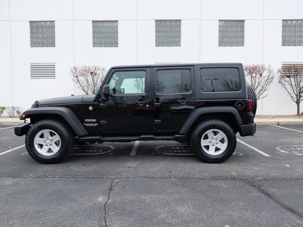 used 2017 Jeep Wrangler Unlimited car, priced at $19,099