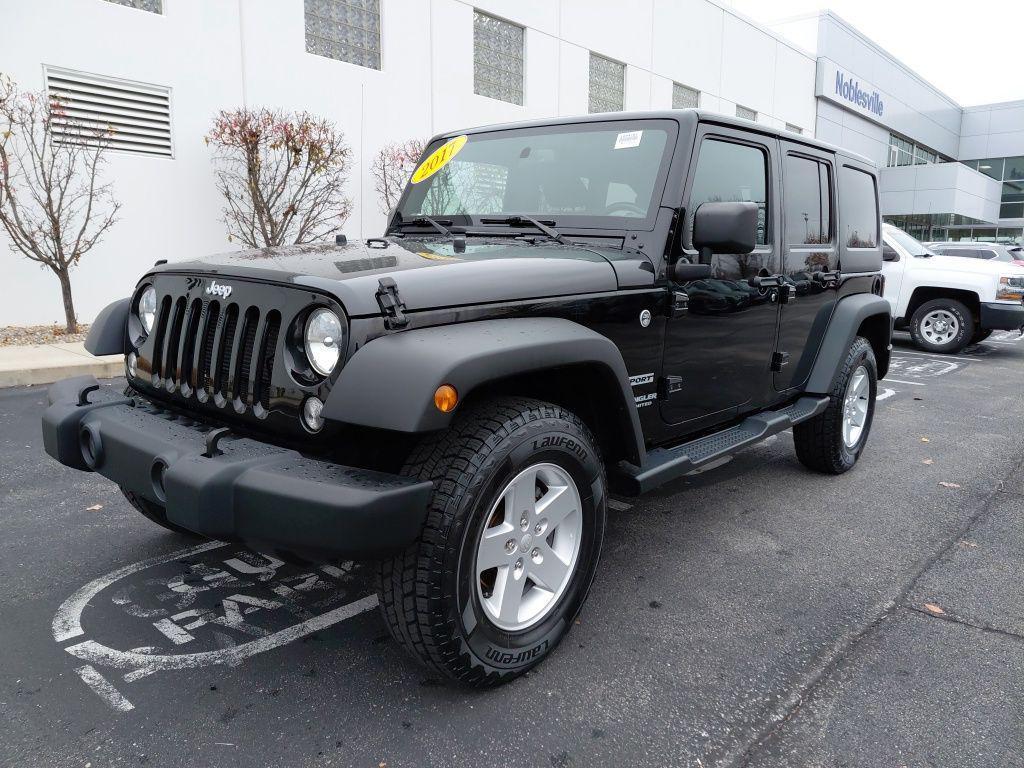 used 2017 Jeep Wrangler Unlimited car, priced at $19,099