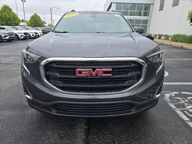 used 2021 GMC Terrain car, priced at $15,962