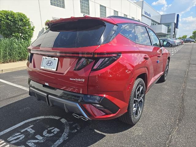 new 2025 Hyundai TUCSON Hybrid car, priced at $40,550