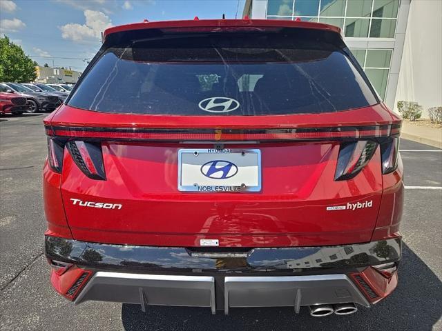 new 2025 Hyundai TUCSON Hybrid car, priced at $40,550