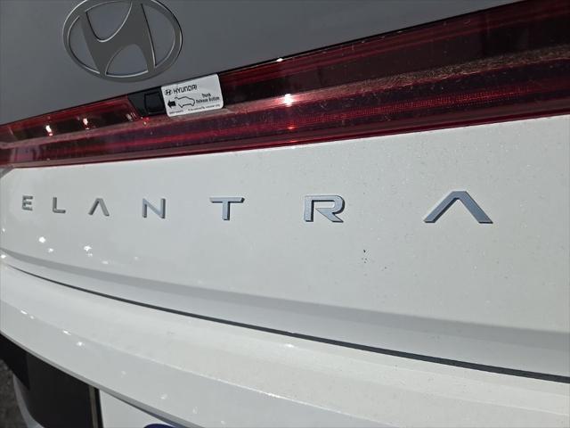 new 2025 Hyundai Elantra car, priced at $32,115