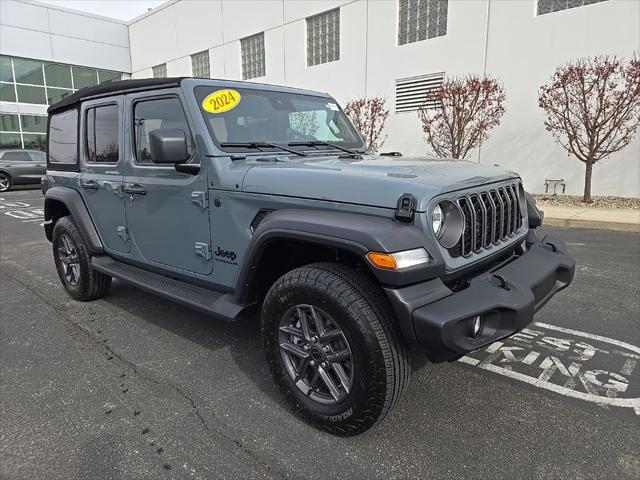 used 2024 Jeep Wrangler car, priced at $39,500