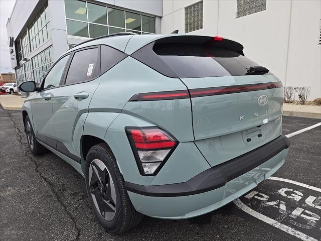 new 2025 Hyundai Kona EV car, priced at $38,960