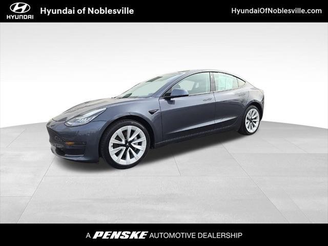 used 2021 Tesla Model 3 car, priced at $22,000