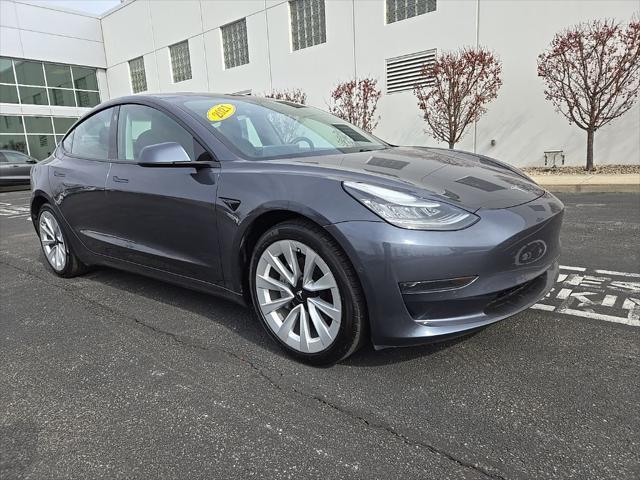 used 2021 Tesla Model 3 car, priced at $22,000