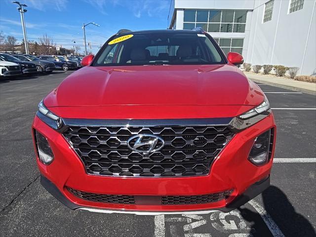 used 2020 Hyundai Santa Fe car, priced at $23,000