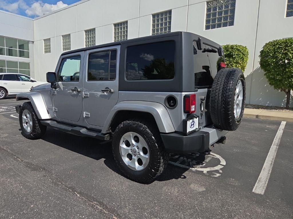 used 2015 Jeep Wrangler Unlimited car, priced at $15,416