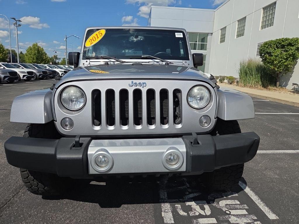 used 2015 Jeep Wrangler Unlimited car, priced at $15,416