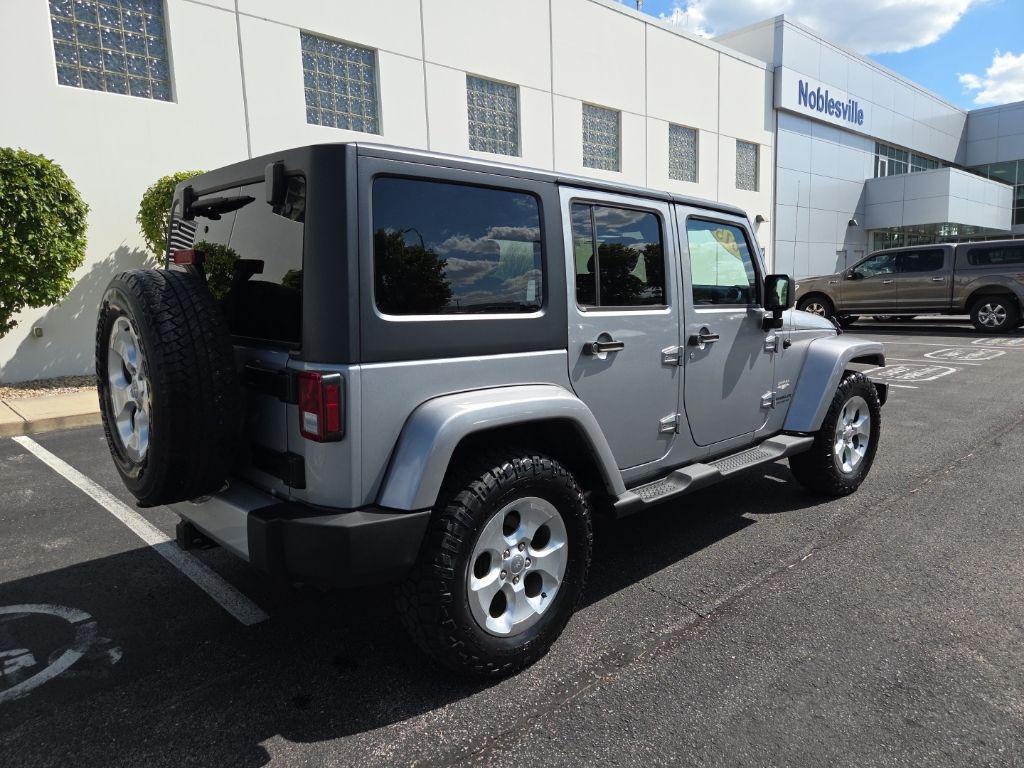 used 2015 Jeep Wrangler Unlimited car, priced at $15,416