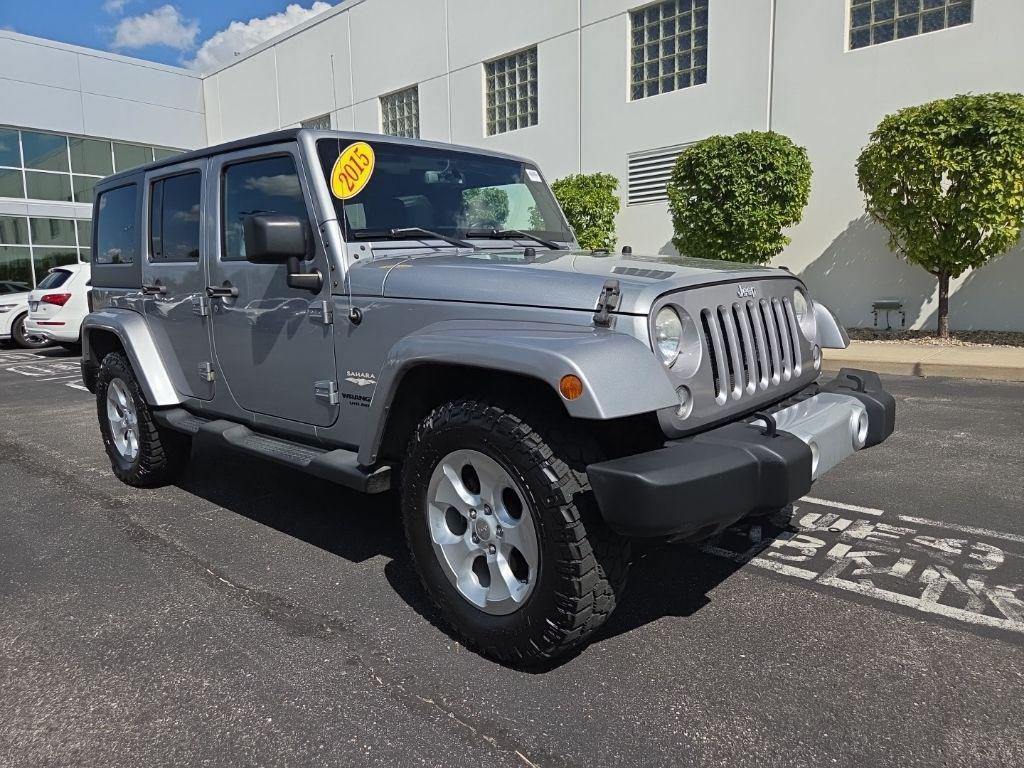used 2015 Jeep Wrangler Unlimited car, priced at $15,416