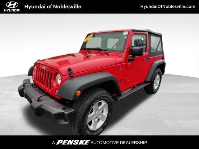 used 2016 Jeep Wrangler car, priced at $19,500