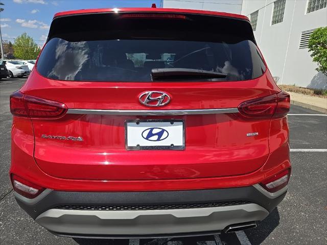 used 2019 Hyundai Santa Fe car, priced at $20,900