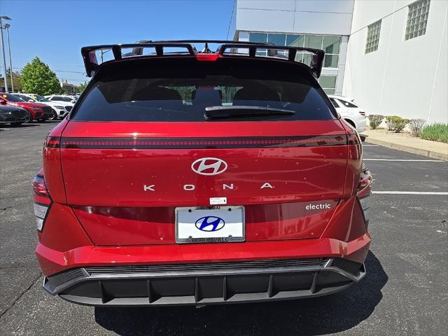 new 2025 Hyundai Kona EV car, priced at $41,080