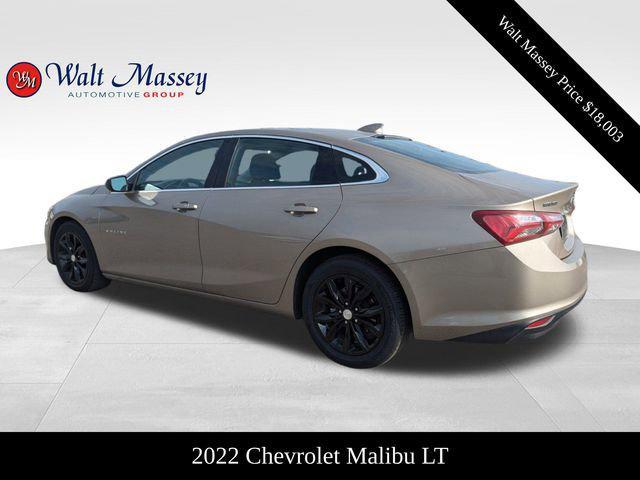 used 2022 Chevrolet Malibu car, priced at $18,003