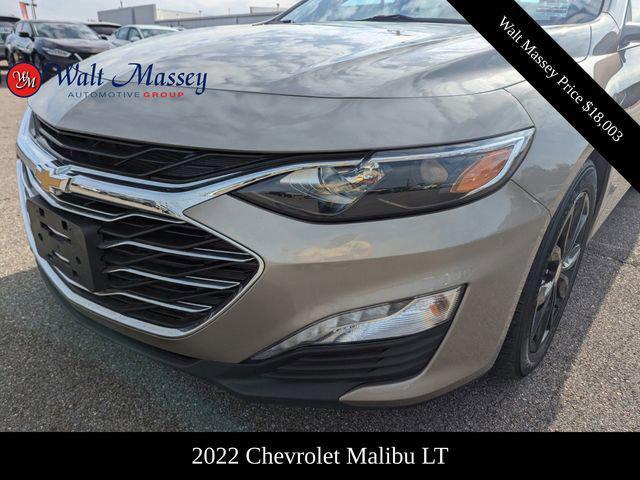 used 2022 Chevrolet Malibu car, priced at $18,003