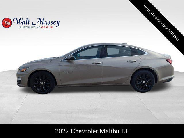 used 2022 Chevrolet Malibu car, priced at $18,003