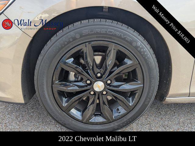 used 2022 Chevrolet Malibu car, priced at $18,003