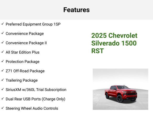 new 2025 Chevrolet Silverado 1500 car, priced at $63,285