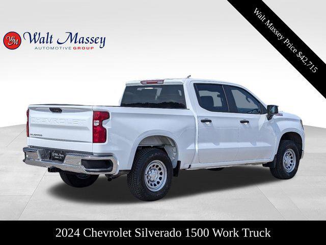 new 2024 Chevrolet Silverado 1500 car, priced at $43,715