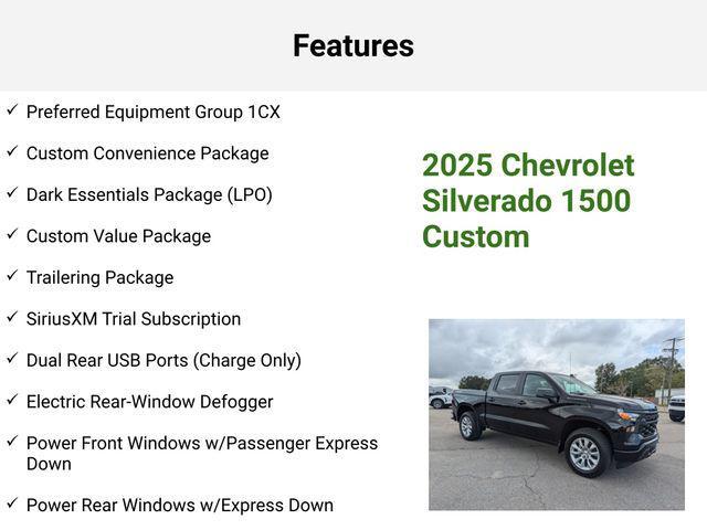 new 2025 Chevrolet Silverado 1500 car, priced at $43,708