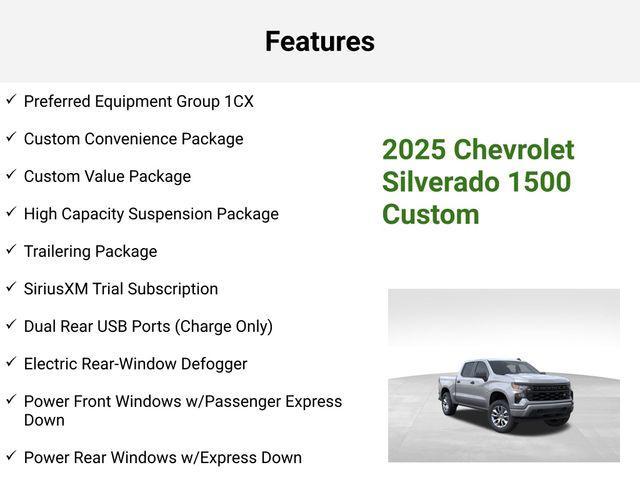 new 2025 Chevrolet Silverado 1500 car, priced at $51,560