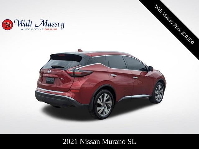 used 2021 Nissan Murano car, priced at $20,500