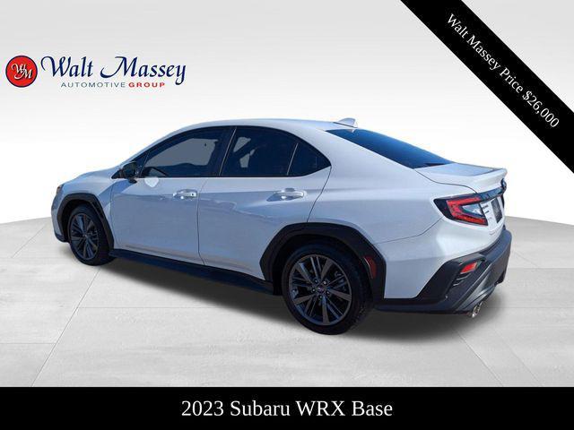 used 2023 Subaru WRX car, priced at $26,000