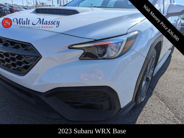 used 2023 Subaru WRX car, priced at $26,000