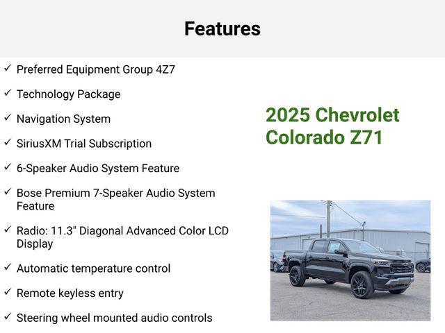 new 2025 Chevrolet Colorado car, priced at $47,174