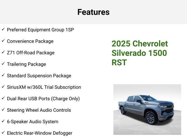new 2025 Chevrolet Silverado 1500 car, priced at $59,293