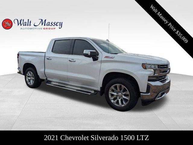 used 2021 Chevrolet Silverado 1500 car, priced at $34,727