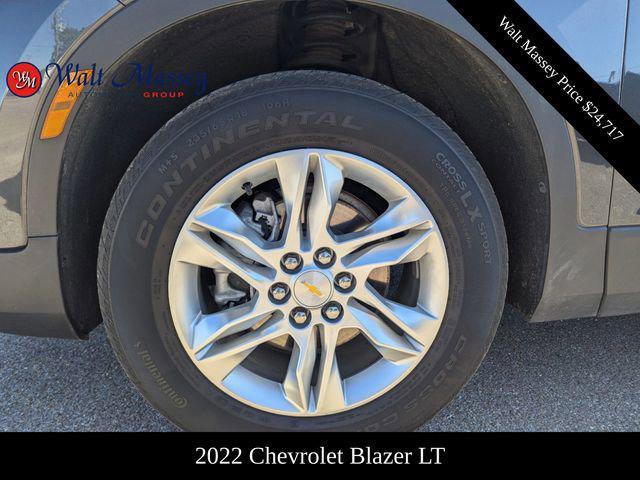 used 2022 Chevrolet Blazer car, priced at $24,717