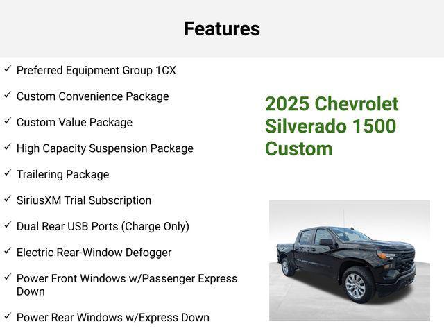 new 2025 Chevrolet Silverado 1500 car, priced at $42,647