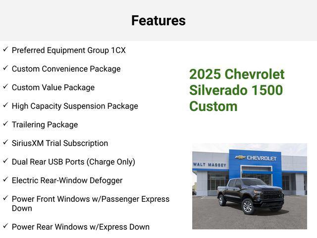 new 2025 Chevrolet Silverado 1500 car, priced at $51,560