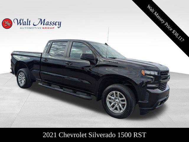 used 2021 Chevrolet Silverado 1500 car, priced at $38,117