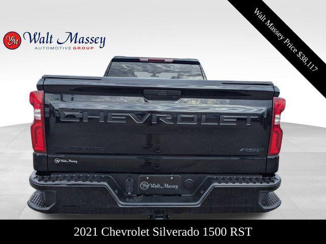 used 2021 Chevrolet Silverado 1500 car, priced at $38,117