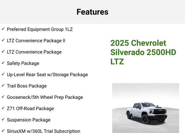 new 2025 Chevrolet Silverado 2500 car, priced at $78,228